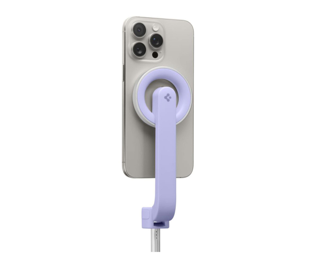 Spigen Magsafe Bluetooth Selfie Stick Tripod Lavender - 1346673 - zdjęcie 5